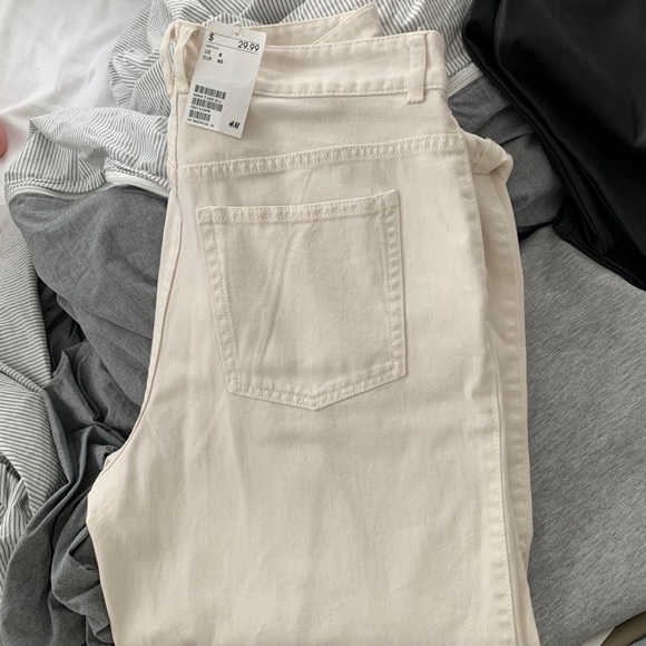 Twill ankle pants offwhite - Picture 2 of 5